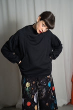 Load image into Gallery viewer, Sweater Kochin black/ grey melange