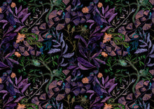 Load image into Gallery viewer, Vestido Sandra floral negro