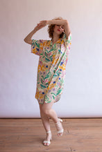 Load image into Gallery viewer, Shirtdress Camila floral yellow