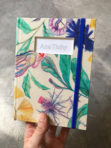 Notebook floral yellow