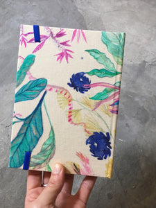 Notebook floral yellow