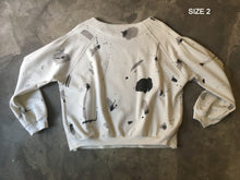 Load image into Gallery viewer, Sweater Kochin &quot;arty&quot; Martina white_black