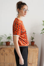 Load image into Gallery viewer, Vintage sweater short orange Gina